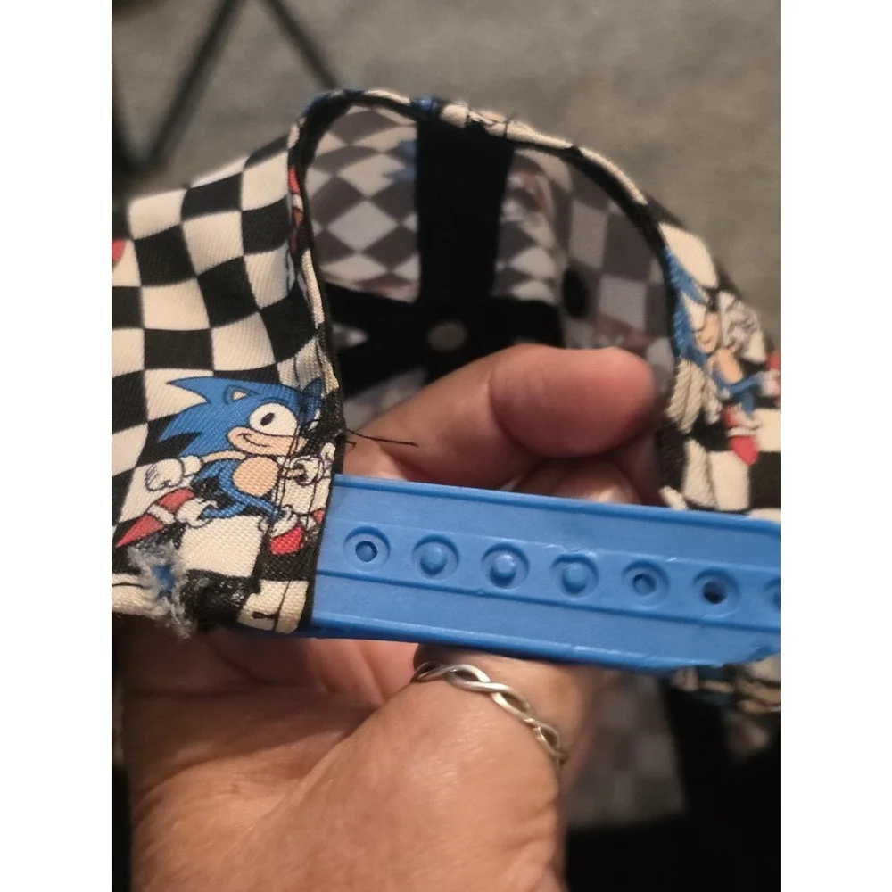 Sonic Hedgehog Childs Adjustable Hat.
